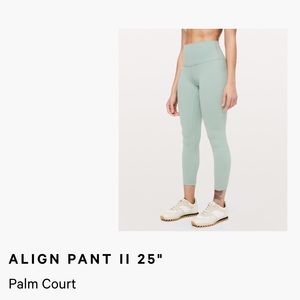 Lululemon Align Pant II